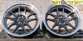 Разноширокие Work Emotion CR2P R17*8.0/9.0 5*114,3/100 ET+35/25 ЦО 73,1мм (L172 + L173)
