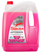 Антифриз Sibiria -50 (G-12+) (розовый)  5кг