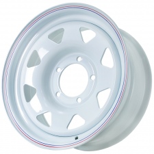 Диск стальной Grizzly SW01 (1558) R15*7.0 5*139,7 ET 0 ЦО 108,5мм Белый