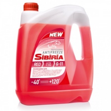 Антифриз SIBIRIA -40 (G-11) красный 5кг